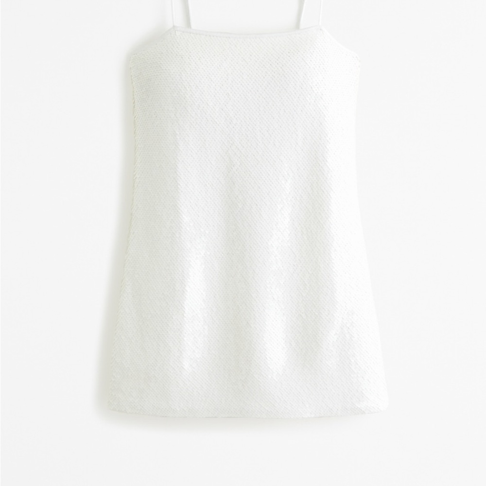 Abercrombie & Fitch White Mini Dress - Picture 2 of 7